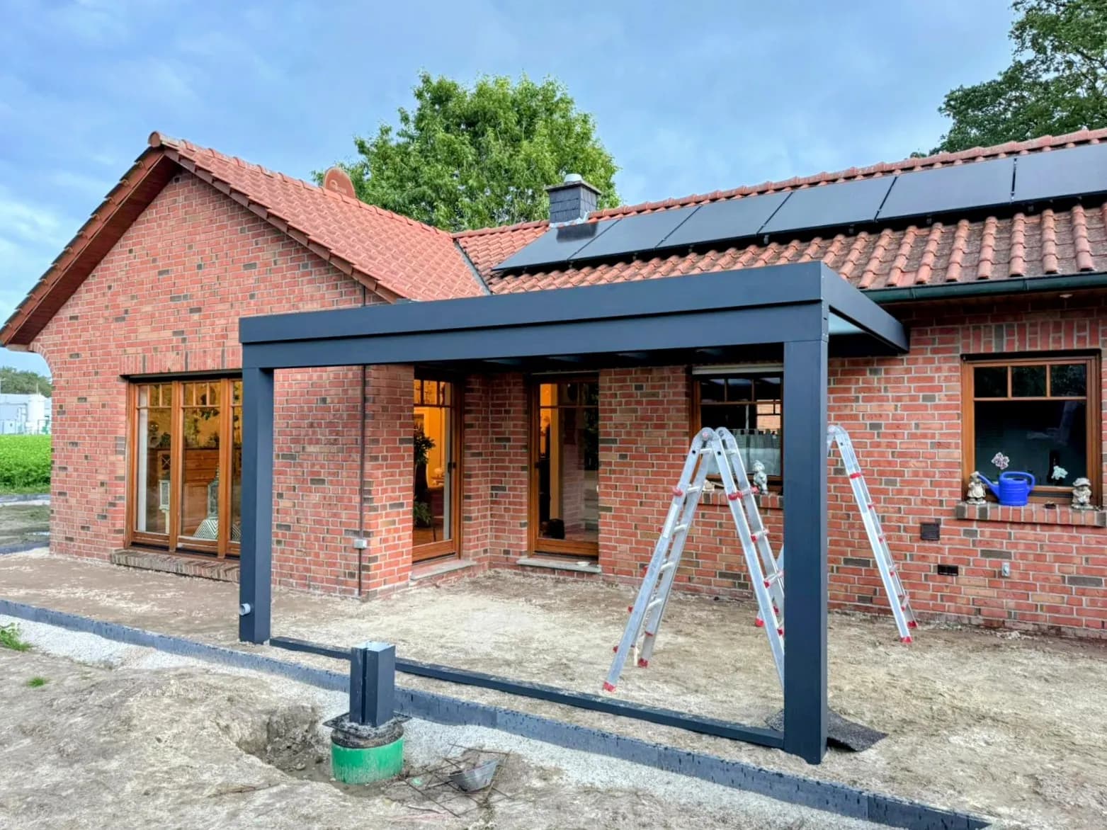 Terrassendach mit LED-Beleuchtung — Bild 2