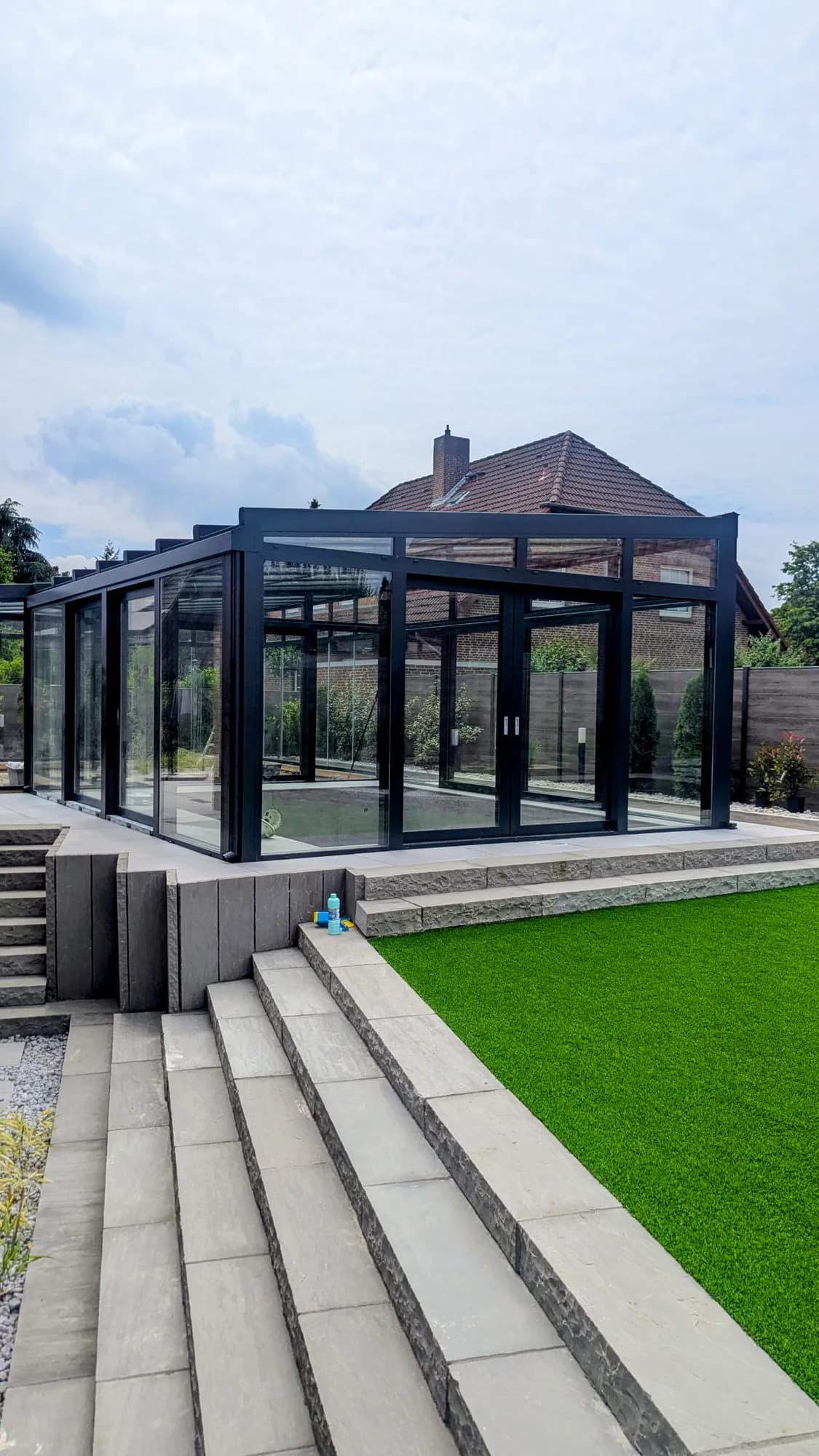 Wintergarten über dem Pool — Bild 8